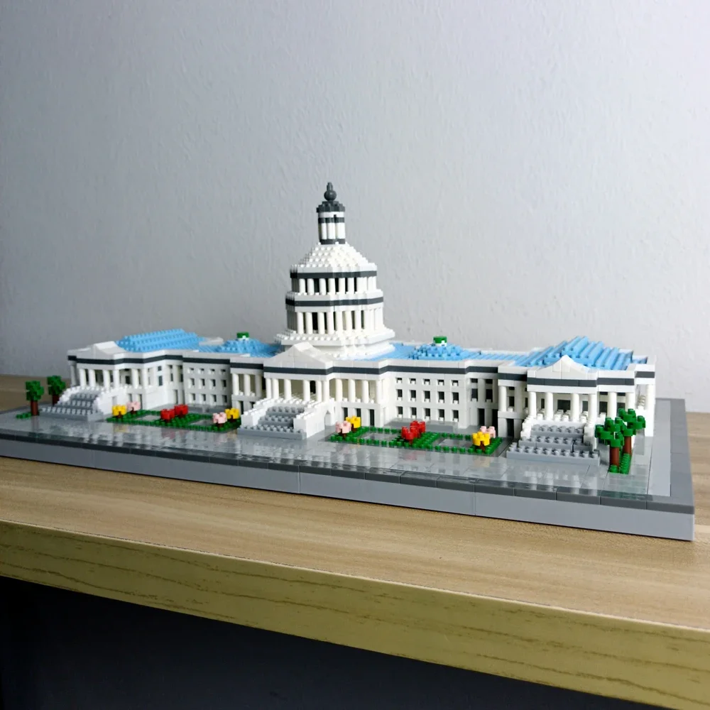 White House US Mini Building Blocks Classic Architecture DIY Puzzle Toy Christmas Birthday Gift for Teens Adults
White House US Mini Building Blocks Classic Architecture DIY Puzzle Toy Christmas Birthday Gift for Teens Adults