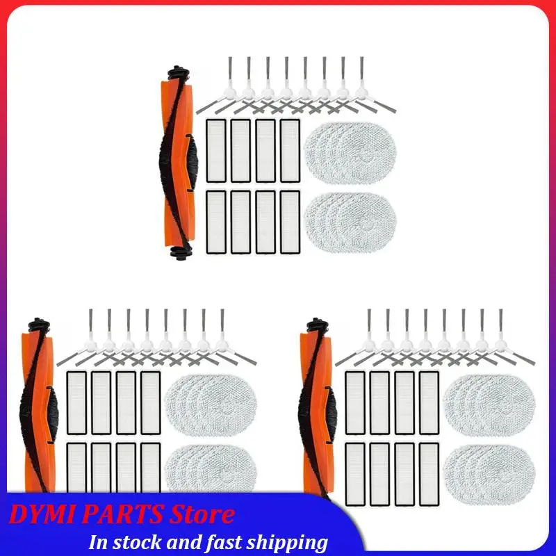 Essential 3 Set For Xiaomi Robot Vacuum X20+ / X20 Plus Vacuum Cleaner Replacement Main Side Brush Mop Cloth Hepa Filter Parts
Essential 3 Set For Xiaomi Robot Vacuum X20+ / X20 Plus Vacuum Cleaner Replacement Main Side Brush Mop Cloth Hepa Filter Parts