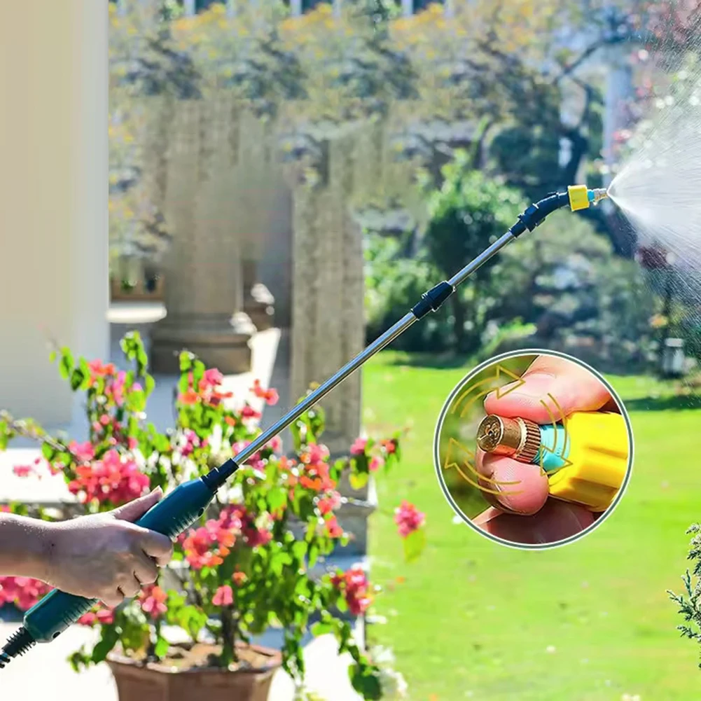 2400mAh Battery Powered Sprayer Wand Rechargeable Garden Sprayer Wand with Battery Indicator Irrigation Tool for Lawn and Garden
2400mAh Battery Powered Sprayer Wand Rechargeable Garden Sprayer Wand with Battery Indicator Irrigation Tool for Lawn and Garden