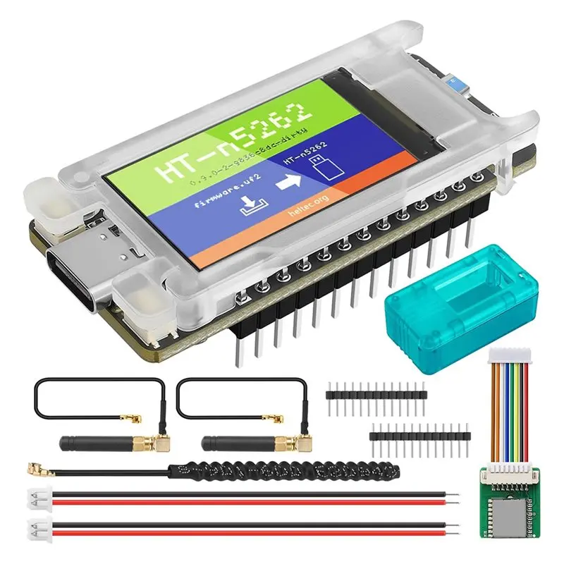 Heltec Meshtastic T114 V2 Tracker Nordic NRF52840 SX1262 Lorawan Lora 1.14 Inch Display Devboard W/GNSS 863-928MHZ
Heltec Meshtastic T114 V2 Tracker Nordic NRF52840 SX1262 Lorawan Lora 1.14 Inch Display Devboard W/GNSS 863-928MHZ