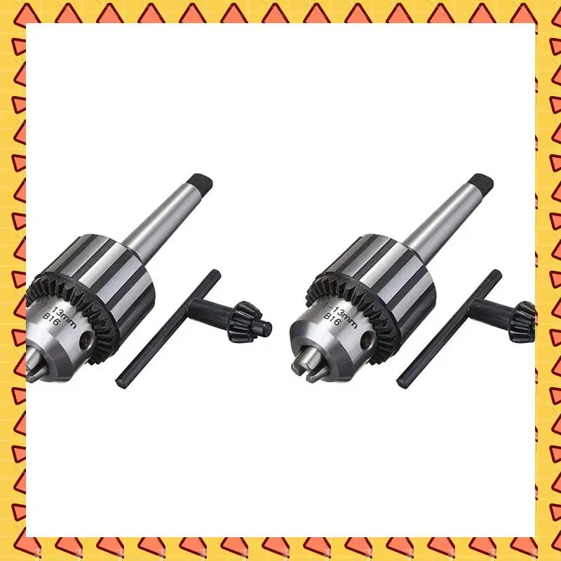 A008 2X Heavy Duty Drill Chuck 1/2 Inch Capacity With MT2 Morse Taper 2 Tool Holder And K32 Key (MT2-B16 -13Mm)
A008 2X Heavy Duty Drill Chuck 1/2 Inch Capacity With MT2 Morse Taper 2 Tool Holder And K32 Key (MT2-B16 -13Mm)