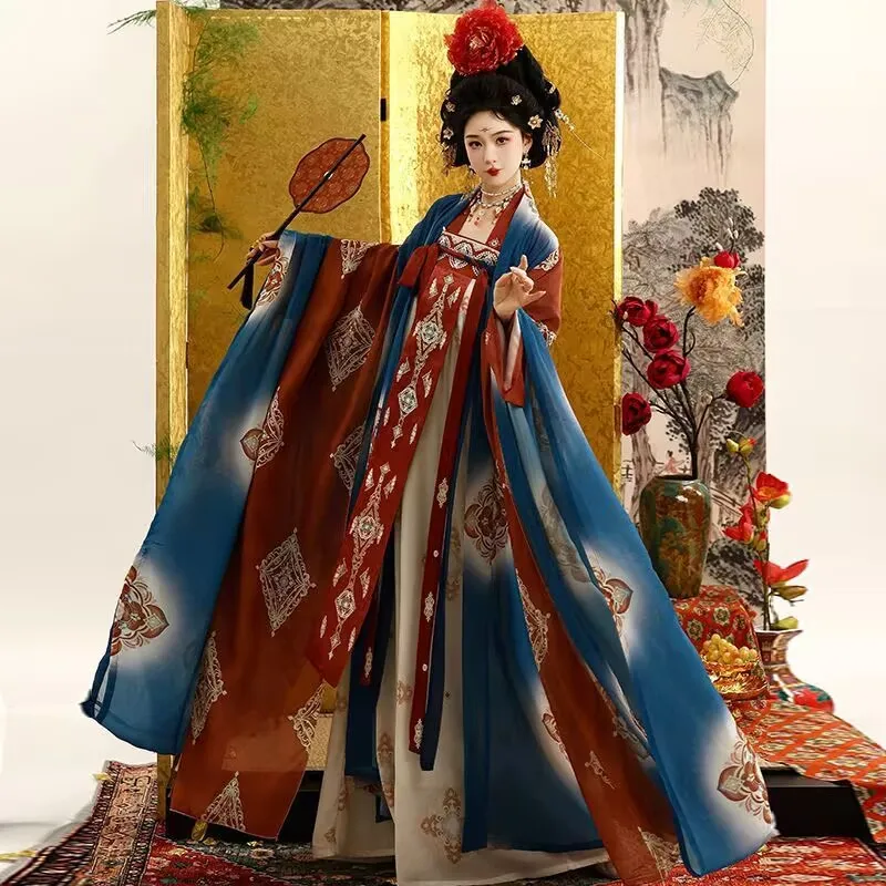 Female Halloween Carnival Fairy Cosplay Costume Party Hanfu Dress Hanfu Dress Women Chinese Embroidered Blue Black Hanfu Suits
Female Halloween Carnival Fairy Cosplay Costume Party Hanfu Dress Hanfu Dress Women Chinese Embroidered Blue Black Hanfu Suits