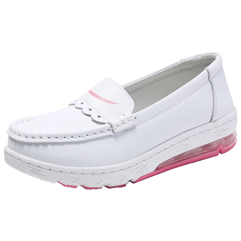 2026 Women'S Flat Shoes Genuine Leather Black Pink Blue Loafers Women Soft Bottom Shallow Breathable Nurse Shoes sneakers men
2026 Women'S Flat Shoes Genuine Leather Black Pink Blue Loafers Women Soft Bottom Shallow Breathable Nurse Shoes sneakers men
