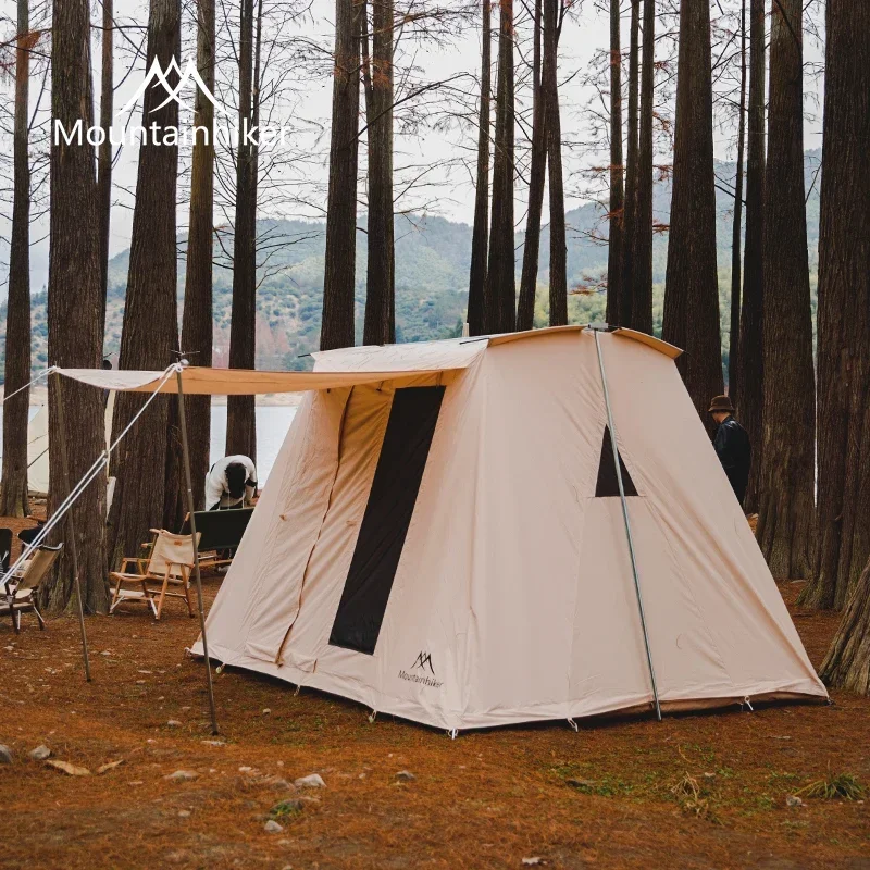 Mountainhiker tent outdoor light luxury exquisite camping professional camping thickened storm proof outdoor large canopy tent
Mountainhiker tent outdoor light luxury exquisite camping professional camping thickened storm proof outdoor large canopy tent