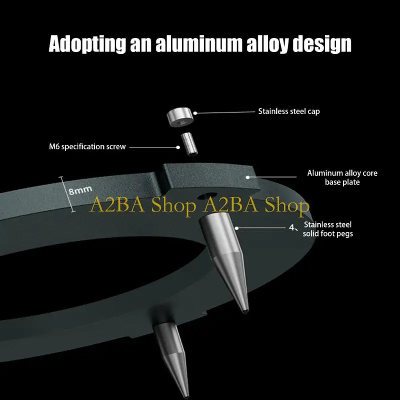 A2BA Aluminum Alloy Frame Stand For Speaker Acoustic Performances
A2BA Aluminum Alloy Frame Stand For Speaker Acoustic Performances
