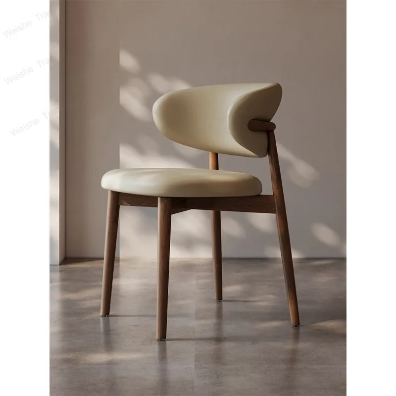 Solid wood dining chair household light luxury modern high-end dining table chair minimalist back chair
Solid wood dining chair household light luxury modern high-end dining table chair minimalist back chair