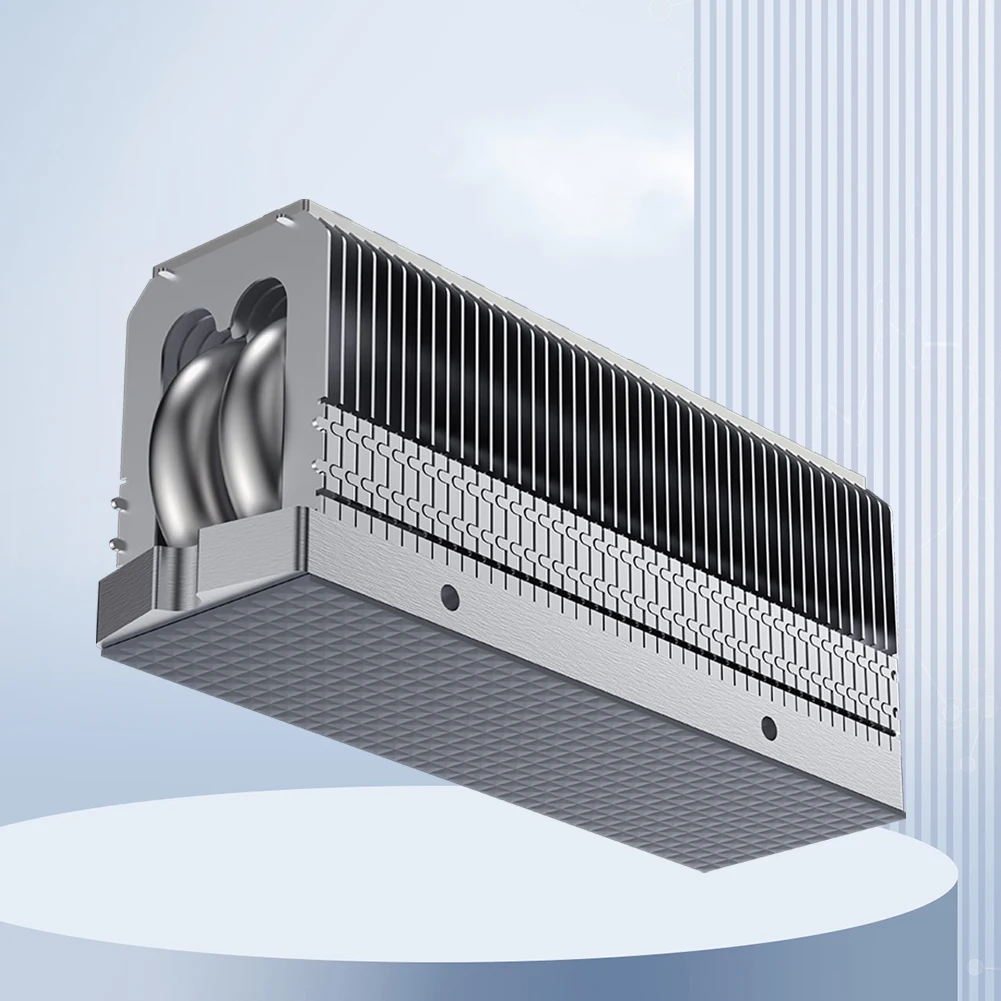 M.2 2280 SSD Heatsink Heat Sink Radiator Reflow Welding Solid State Drive Radiator with Thermal Silicone Pad