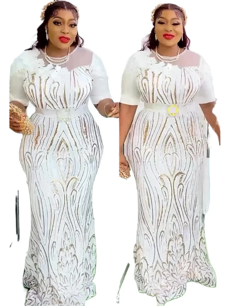 Plus Size African Party Dresses for Women Dashiki Ankara Sequin Wedding Evening Gown Sexy Bodycon Maxi Long Dress Africa Clothes
Plus Size African Party Dresses for Women Dashiki Ankara Sequin Wedding Evening Gown Sexy Bodycon Maxi Long Dress Africa Clothes