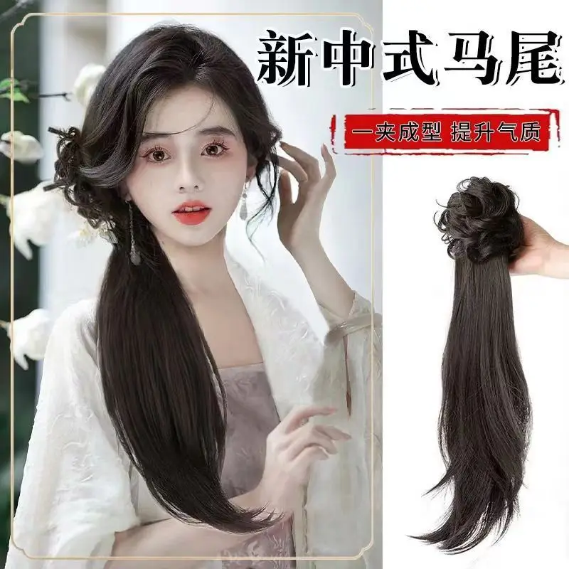 Hanfu Hair Accessories Ponytail New Chinese Style Ancient Style Braids Republic of China Style Retro Low Ponytail Cheongsam Hair
Hanfu Hair Accessories Ponytail New Chinese Style Ancient Style Braids Republic of China Style Retro Low Ponytail Cheongsam Hair