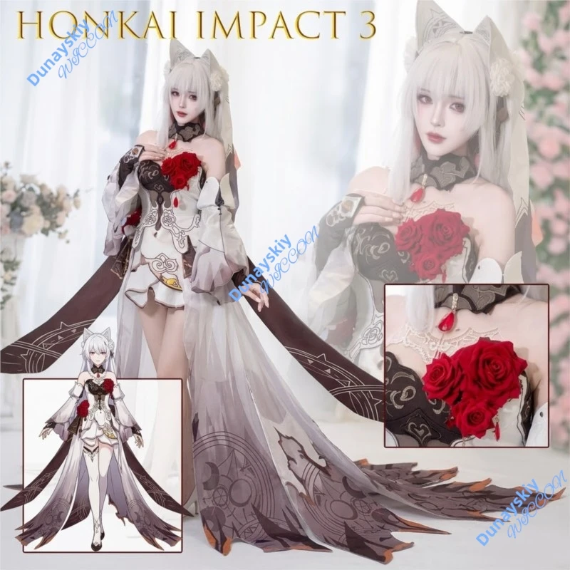 Honkai Impact 3 Theresa Apocalypse Lunar Vow Crimson Love Cosplay Costume Women Anime Game Role Play Outfit Full Set Lolita Cos
Honkai Impact 3 Theresa Apocalypse Lunar Vow Crimson Love Cosplay Costume Women Anime Game Role Play Outfit Full Set Lolita Cos