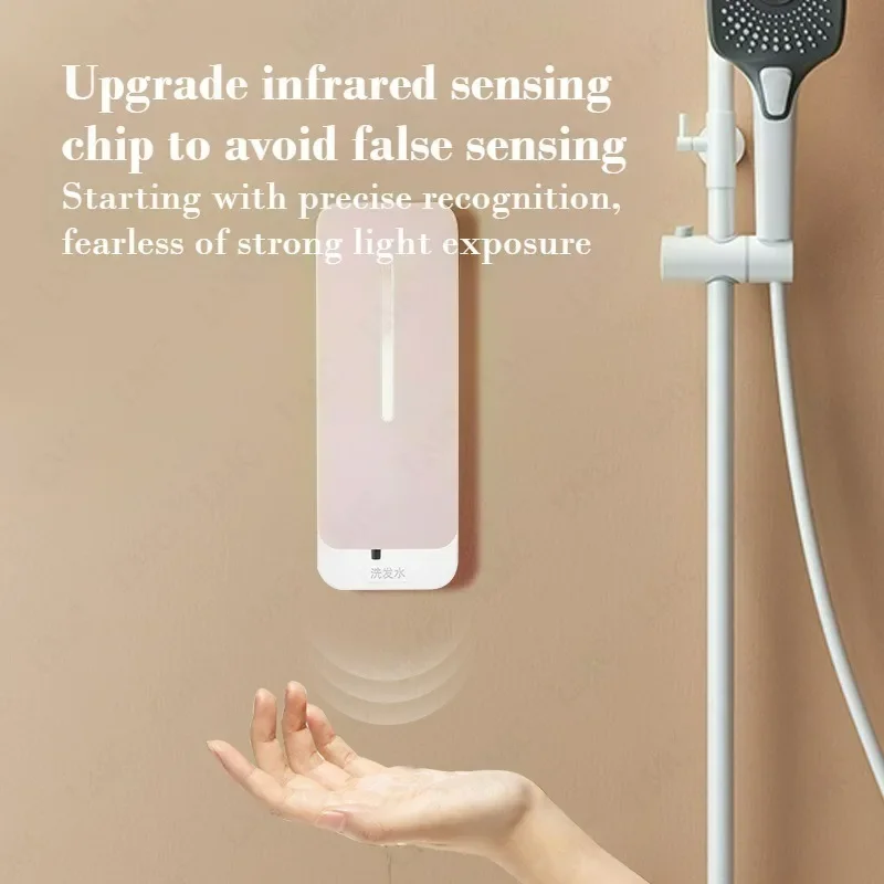 Smart Induction 300ML Wall-Mounted Soap Dispenser Rechargeable Kitchen Washroom Accessories for Soap And Gel
Smart Induction 300ML Wall-Mounted Soap Dispenser Rechargeable Kitchen Washroom Accessories for Soap And Gel
