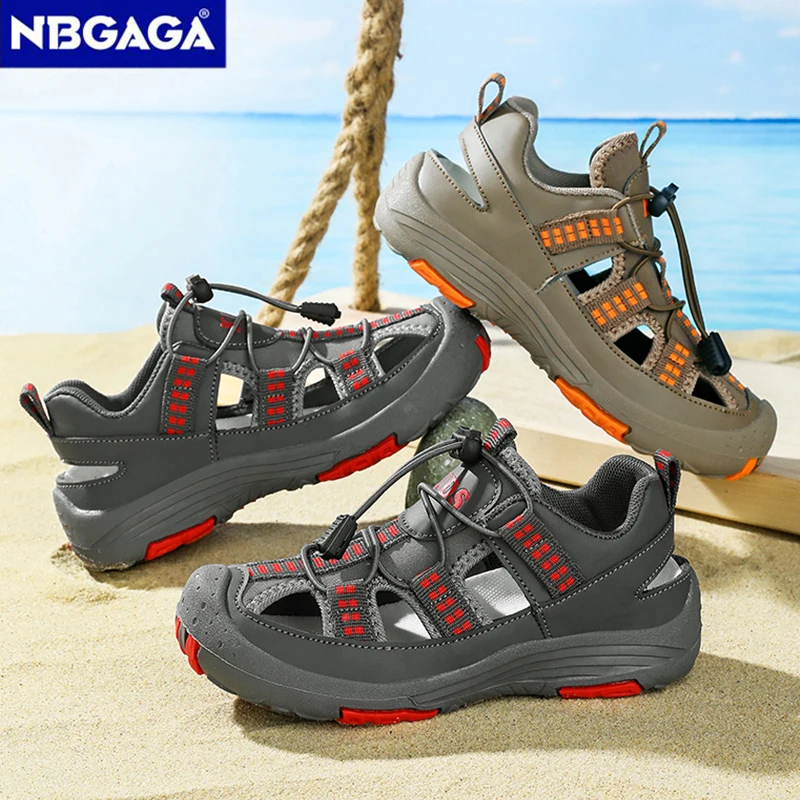 Summer Children Comfortable Sport Water Sandals Outdoor for Boys Closed Toe Anti-Collision Walking Sandals Casual Beach Shoes
Summer Children Comfortable Sport Water Sandals Outdoor for Boys Closed Toe Anti-Collision Walking Sandals Casual Beach Shoes