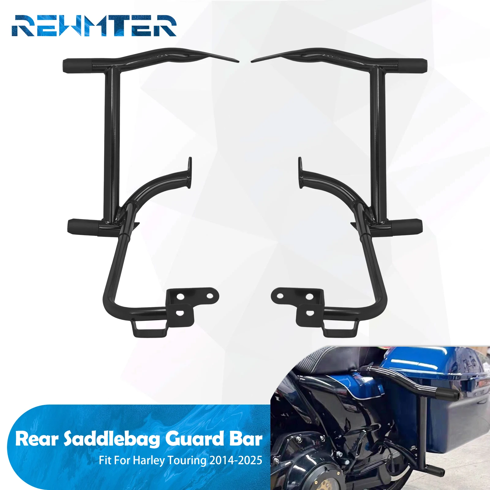 Motorcycle Rear Saddlebag Guard Bracket Engine Crash Bar Protection For Harley Touring Road Electra Street Road Glide 2014-Up
Motorcycle Rear Saddlebag Guard Bracket Engine Crash Bar Protection For Harley Touring Road Electra Street Road Glide 2014-Up