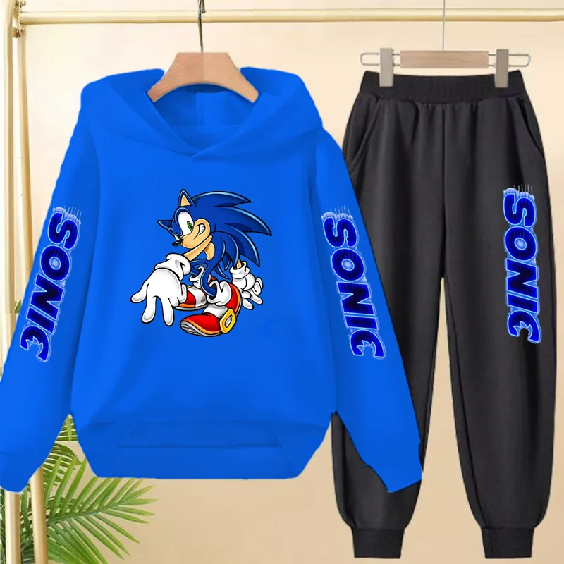 Kids Spring Autumn Supersonic New Jogging Blue Sweatshirt Top Coat+Pants 2P Hoodies Boys Girls 3-12Yrs Clothes Casual Sports Set
Kids Spring Autumn Supersonic New Jogging Blue Sweatshirt Top Coat+Pants 2P Hoodies Boys Girls 3-12Yrs Clothes Casual Sports Set