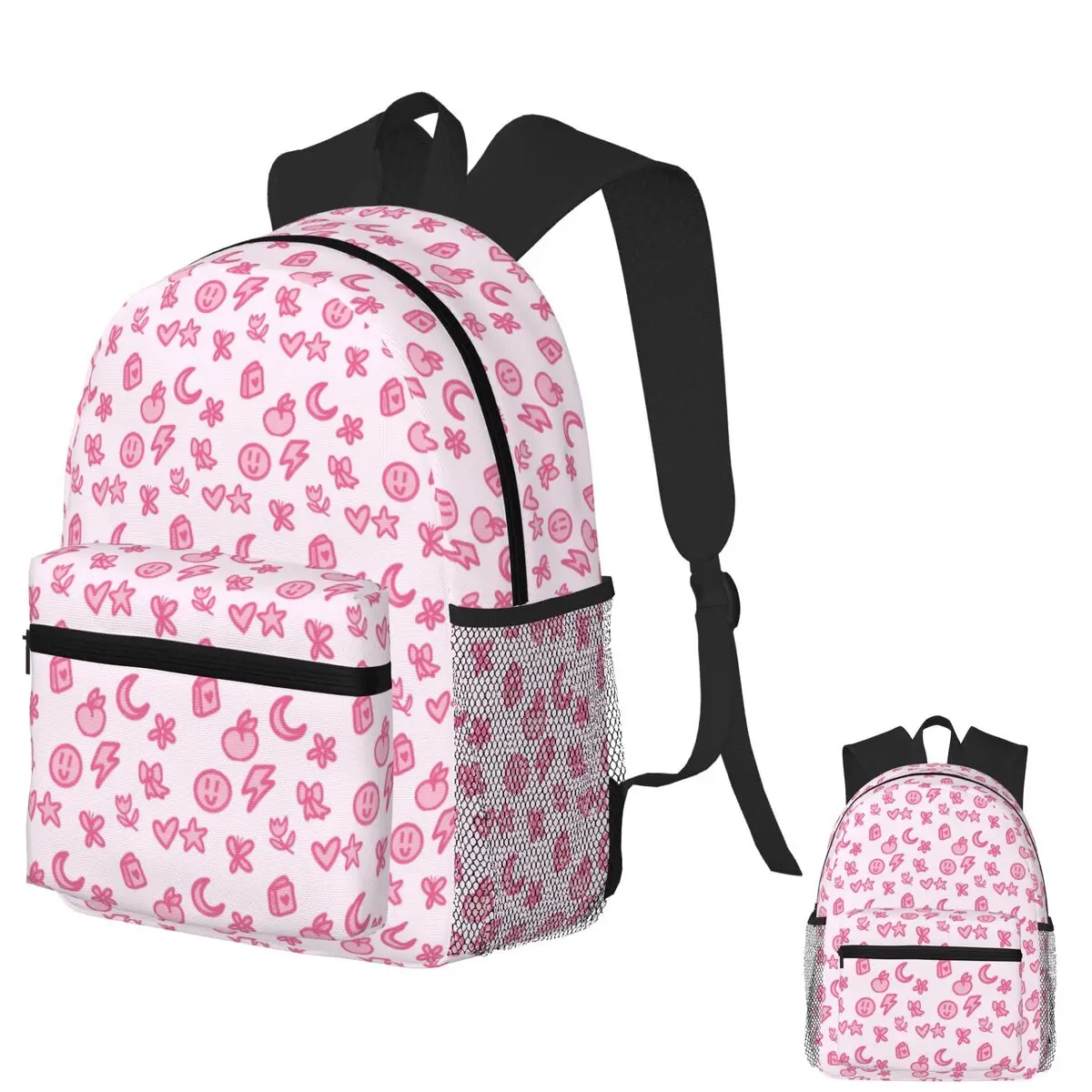 Pinky Tings Student Backpack School Bag Hiking Travel Daypack for Men Women Fashion Bookbag Shoulder Bags 
Pinky Tings Student Backpack School Bag Hiking Travel Daypack for Men Women Fashion Bookbag Shoulder Bags