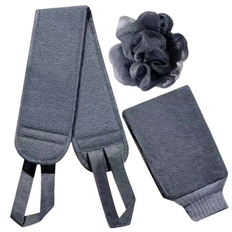 Body Washer Scrubber 3 PCS Towel Set Bath Shower Scrubber Double-Sided Gloves Bath Flower Pull Back Bath Towel Shower
Body Washer Scrubber 3 PCS Towel Set Bath Shower Scrubber Double-Sided Gloves Bath Flower Pull Back Bath Towel Shower