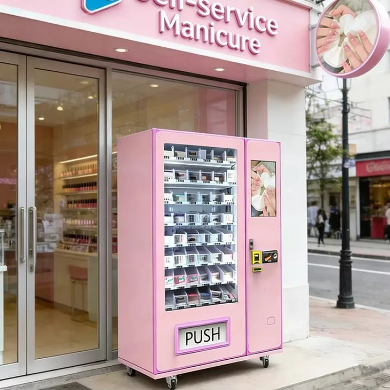 Custom Automatic Unmanned Nail Beauty Machine Self-service Beauty Vending Machine (lipstick, Eyebrow Pencil, Perfume Can Be Sold
Custom Automatic Unmanned Nail Beauty Machine Self-service Beauty Vending Machine (lipstick, Eyebrow Pencil, Perfume Can Be Sold