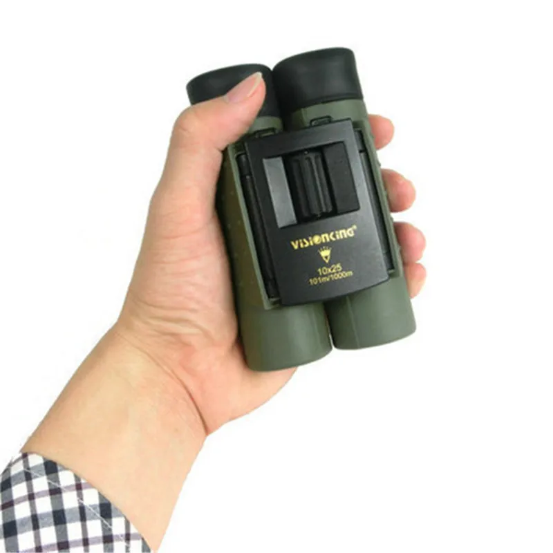 Visionking Binoculars 10x25mm Portable Pocket Foldable Low Light Level Night Vision BK7 Film HD Watch Telescope
Visionking Binoculars 10x25mm Portable Pocket Foldable Low Light Level Night Vision BK7 Film HD Watch Telescope
