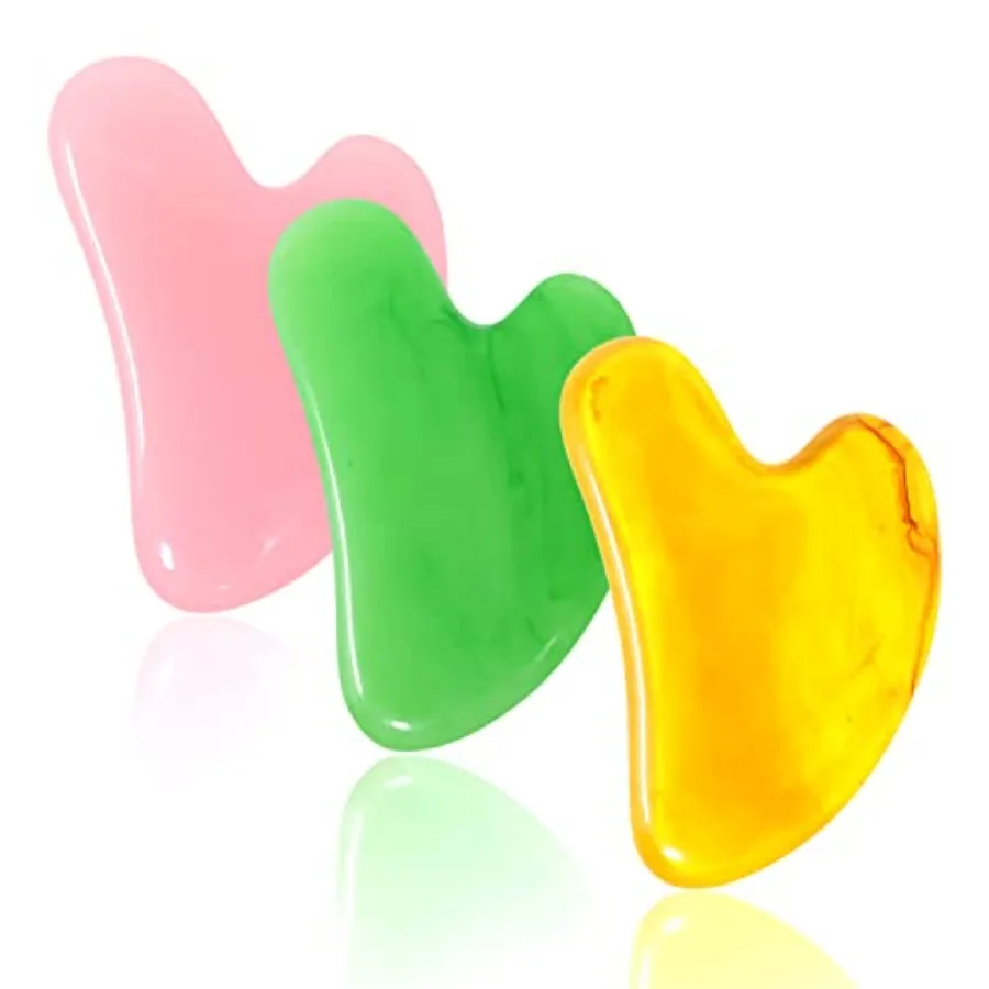 3PCS Res Sd Scra Board Imitat Jade Gua Sa Board Gua Sa Facial Mas Tool Face and Body Treatment, Relieve Tenss and Reduce Puffin
3PCS Res Sd Scra Board Imitat Jade Gua Sa Board Gua Sa Facial Mas Tool Face and Body Treatment, Relieve Tenss and Reduce Puffin