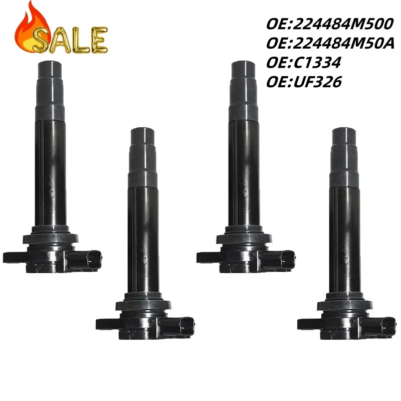4Pcs Ignition Coils 224484M500 For Nissan Sentra 1.8L 2000 2001 Almera II 1.5 1.8 2000-2006 Primera 1.8 C1334 224484M50A UF326
4Pcs Ignition Coils 224484M500 For Nissan Sentra 1.8L 2000 2001 Almera II 1.5 1.8 2000-2006 Primera 1.8 C1334 224484M50A UF326