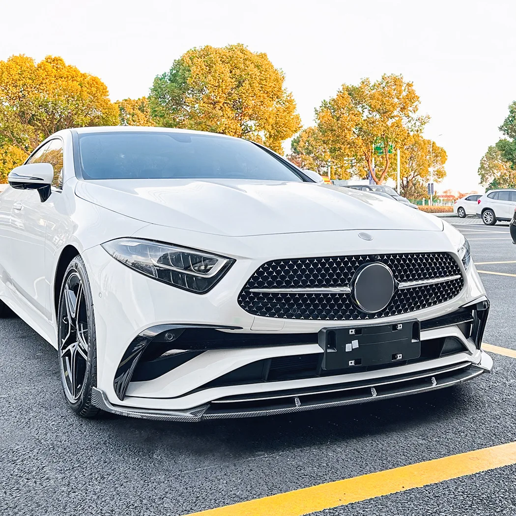 Для Mercedes CLS Class C257 Facelift AMG Line 2022-2025: Передний бампер, сплиттер, спойлер, глянцевый черный
Для Mercedes CLS Class C257 Facelift AMG Line 2022-2025: Передний бампер, сплиттер, спойлер, глянцевый черный