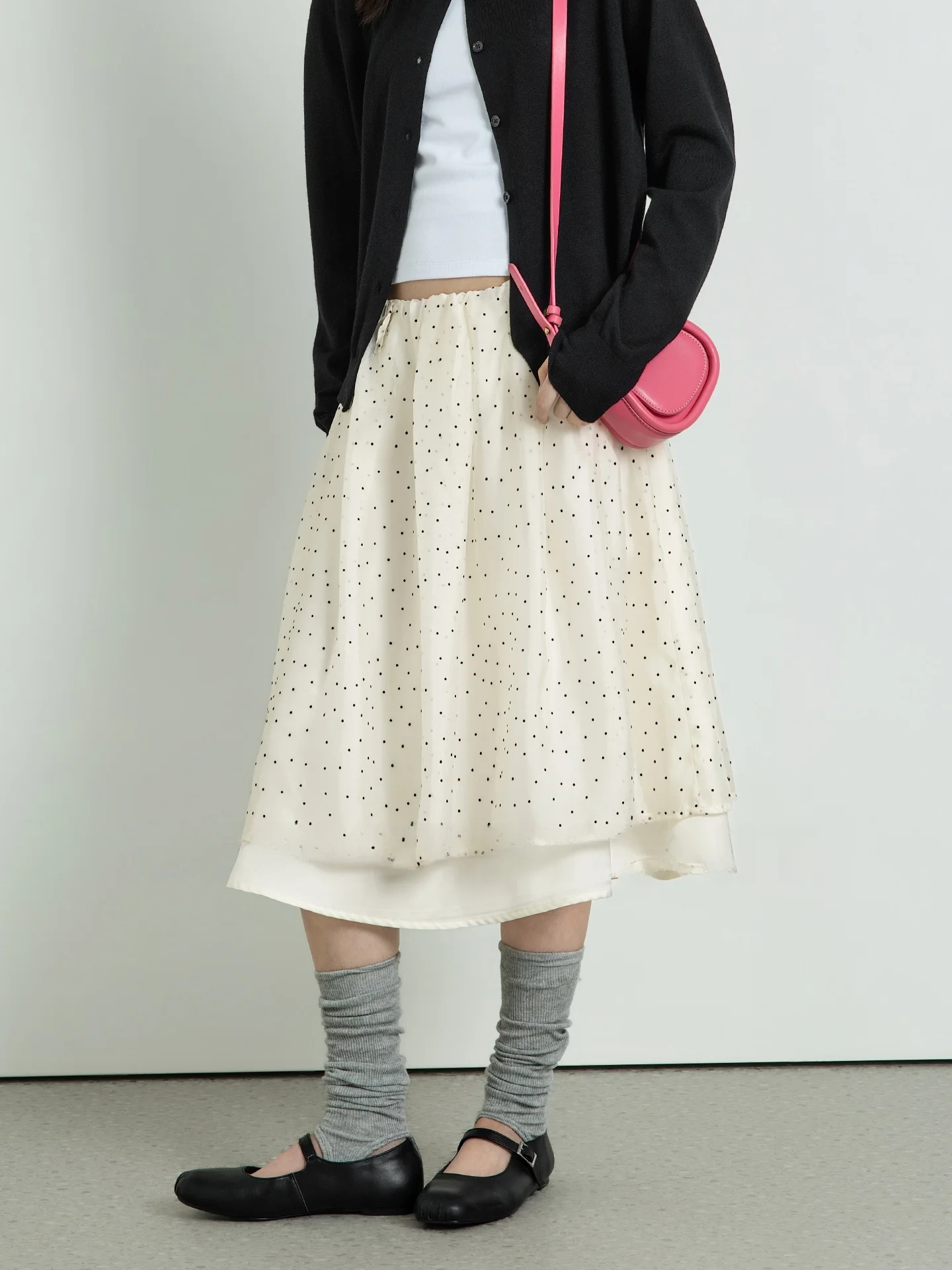 Women's Geometric Polka Dot Double Layer Lightweight Asymmetrical A-Line Skirt Spring Summer Versatile Skirts Breathable Skin...
Women's Geometric Polka Dot Double Layer Lightweight Asymmetrical A-Line Skirt Spring Summer Versatile Skirts Breathable Skin...