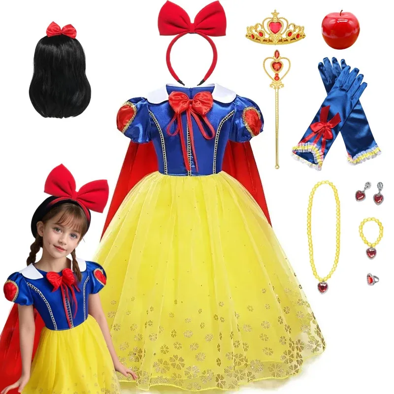 New Kids Girl Dresses Princess Costume Fancy Dress Kids Party Cosplay Princess Costumes Bow Patchwork Cosplay Girls Dress
New Kids Girl Dresses Princess Costume Fancy Dress Kids Party Cosplay Princess Costumes Bow Patchwork Cosplay Girls Dress