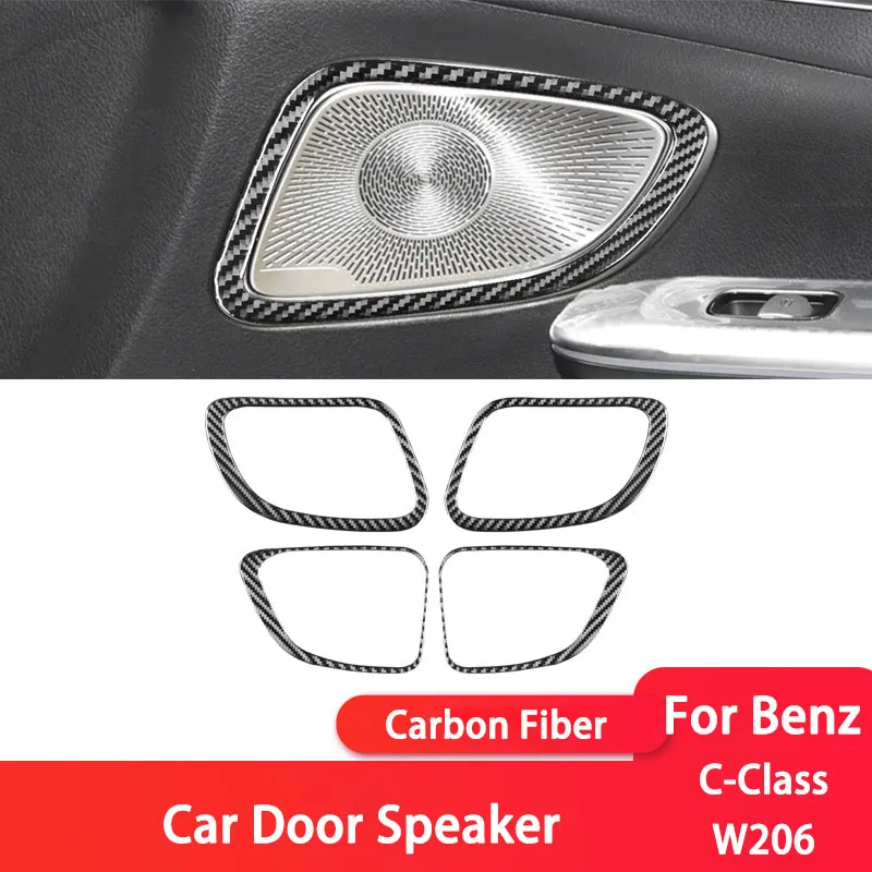 For Mercedes-Benz C-Class W206 Premium Carbon Fiber Car Door Speaker Decorative Sticker Interior Modification Auto Accessories
For Mercedes-Benz C-Class W206 Premium Carbon Fiber Car Door Speaker Decorative Sticker Interior Modification Auto Accessories