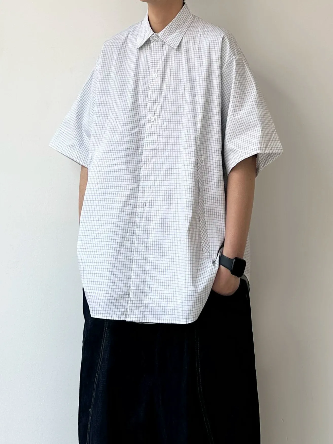 Joyzone Men's Casual Summer Shirt Loose Fit Short Sleeve Plaid Pattern Versatile Half Sleeve Button up Breathable Comfortable
Joyzone Men's Casual Summer Shirt Loose Fit Short Sleeve Plaid Pattern Versatile Half Sleeve Button up Breathable Comfortable