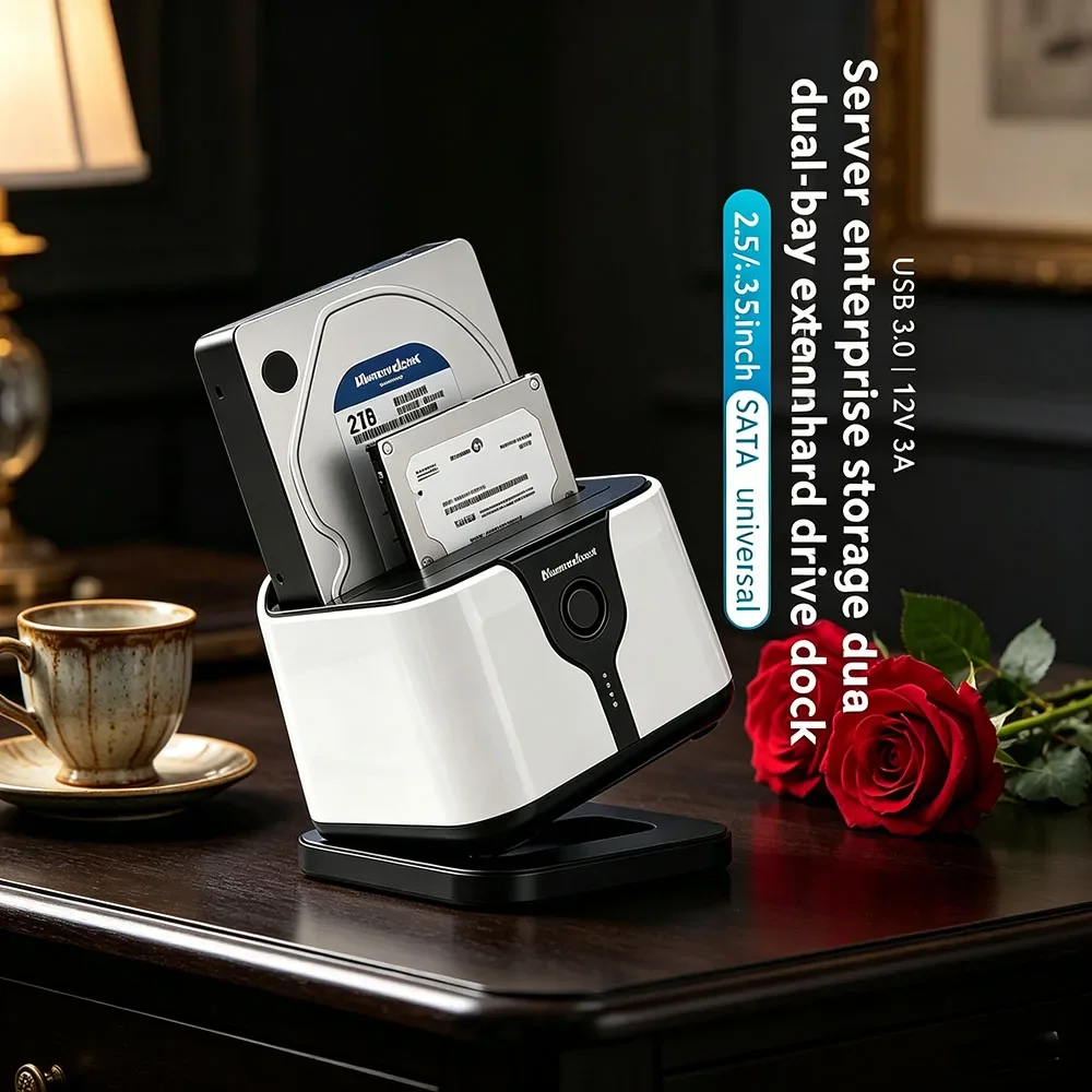 All Round SSD Case 2 5 3 5 SSD Disk Dual Bay HDD Docking Station Offline Clone SATA To USB 3 0 Adapter
All Round SSD Case 2 5 3 5 SSD Disk Dual Bay HDD Docking Station Offline Clone SATA To USB 3 0 Adapter