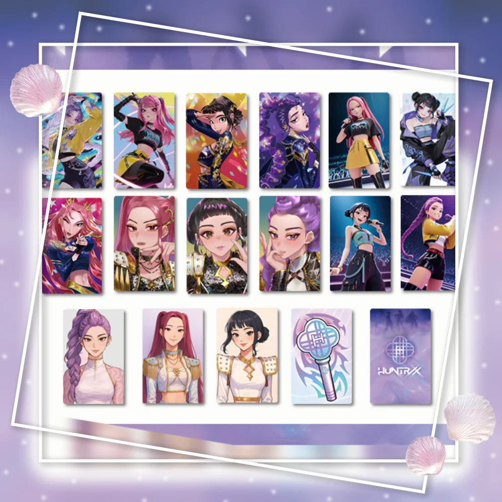 KPOP DEMON HUNTERS HUNTRIX SAJABOYS Cartoon Photocard High Quality INS Style Double Sides Printing LOMO Card ZOEY RUMI Fans Gift
KPOP DEMON HUNTERS HUNTRIX SAJABOYS Cartoon Photocard High Quality INS Style Double Sides Printing LOMO Card ZOEY RUMI Fans Gift