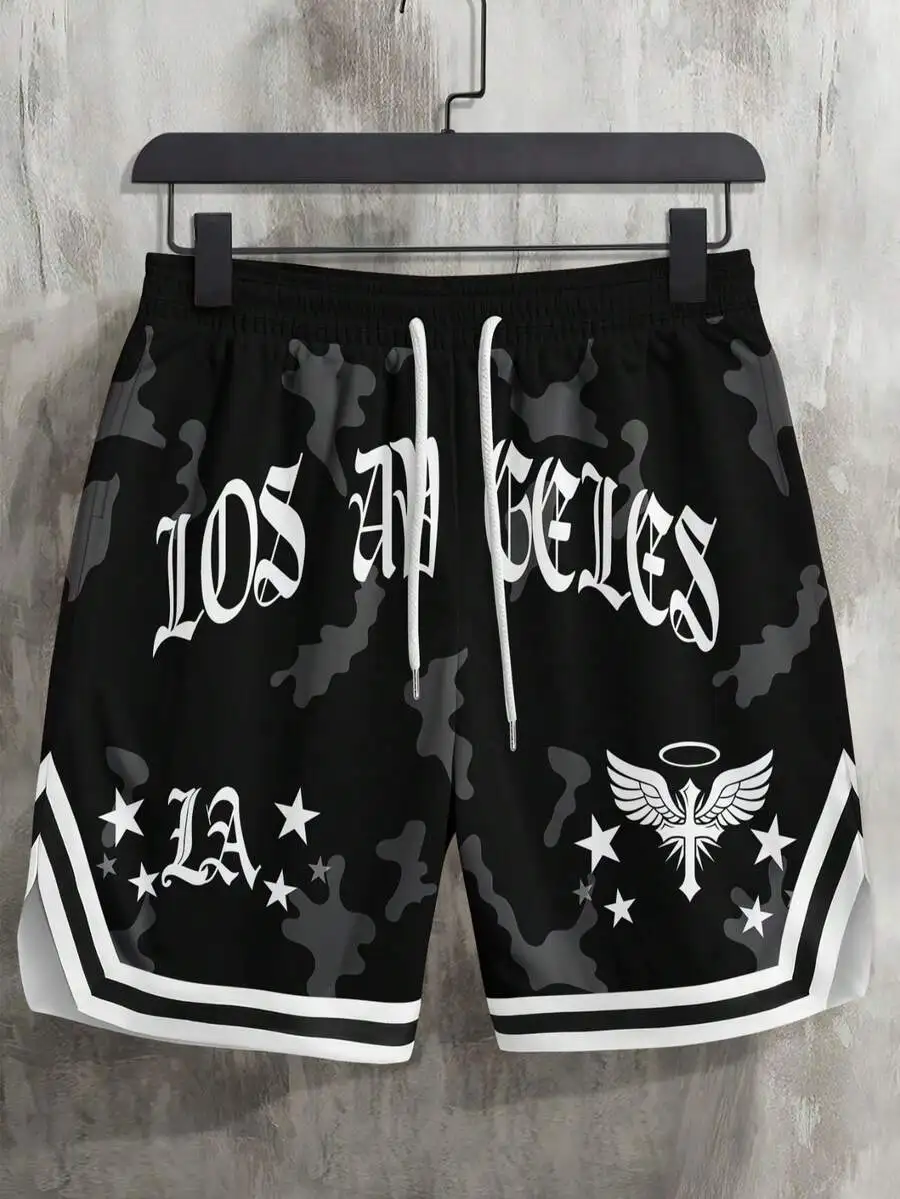 Men's Fashion Letter Print Y2K Style Sports & Beach Shorts
Men's Fashion Letter Print Y2K Style Sports & Beach Shorts