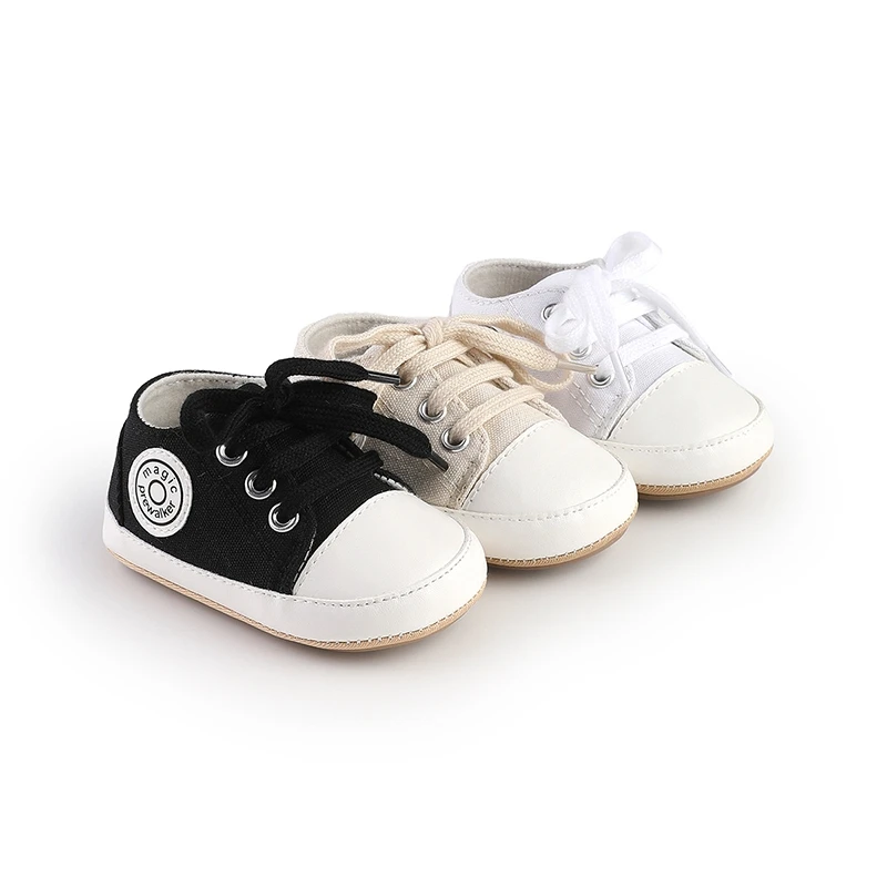 Кроссовки для маленьких мальчиков и девочек, детская парусиновая обувь, удобная мягкая детская баскетбольная обувь унисекс с нескользящей резиновой подошвой, От 0 до 12 месяцев 
Кроссовки для маленьких мальчиков и девочек, детская парусиновая обувь, удобная мягкая детская баскетбольная обувь унисекс с нескользящей резиновой подошвой, От 0 до 12 месяцев