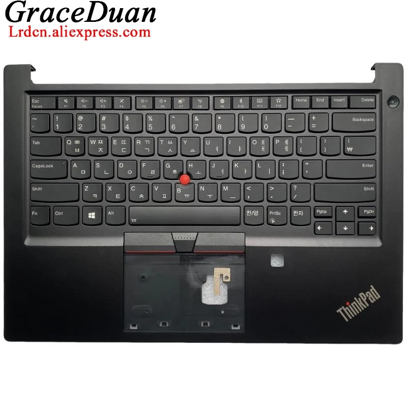 KR Korean Black Keyboard Upper Case Palmrest Shell Cover For Lenovo Thinkpad E490s 02HM114
KR Korean Black Keyboard Upper Case Palmrest Shell Cover For Lenovo Thinkpad E490s 02HM114