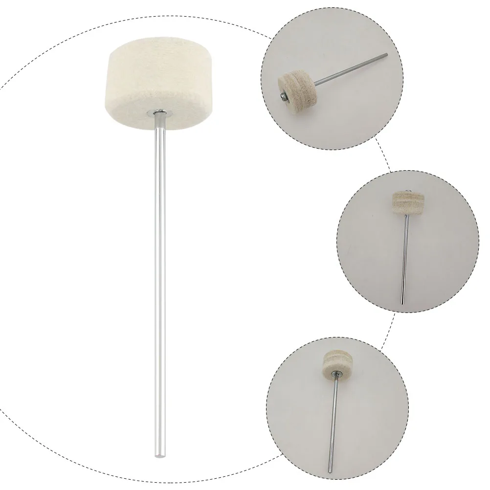 Drumsticks Hammer Head Pedal Beater Working Mallet for Bass Percussion Mallets White
Drumsticks Hammer Head Pedal Beater Working Mallet for Bass Percussion Mallets White