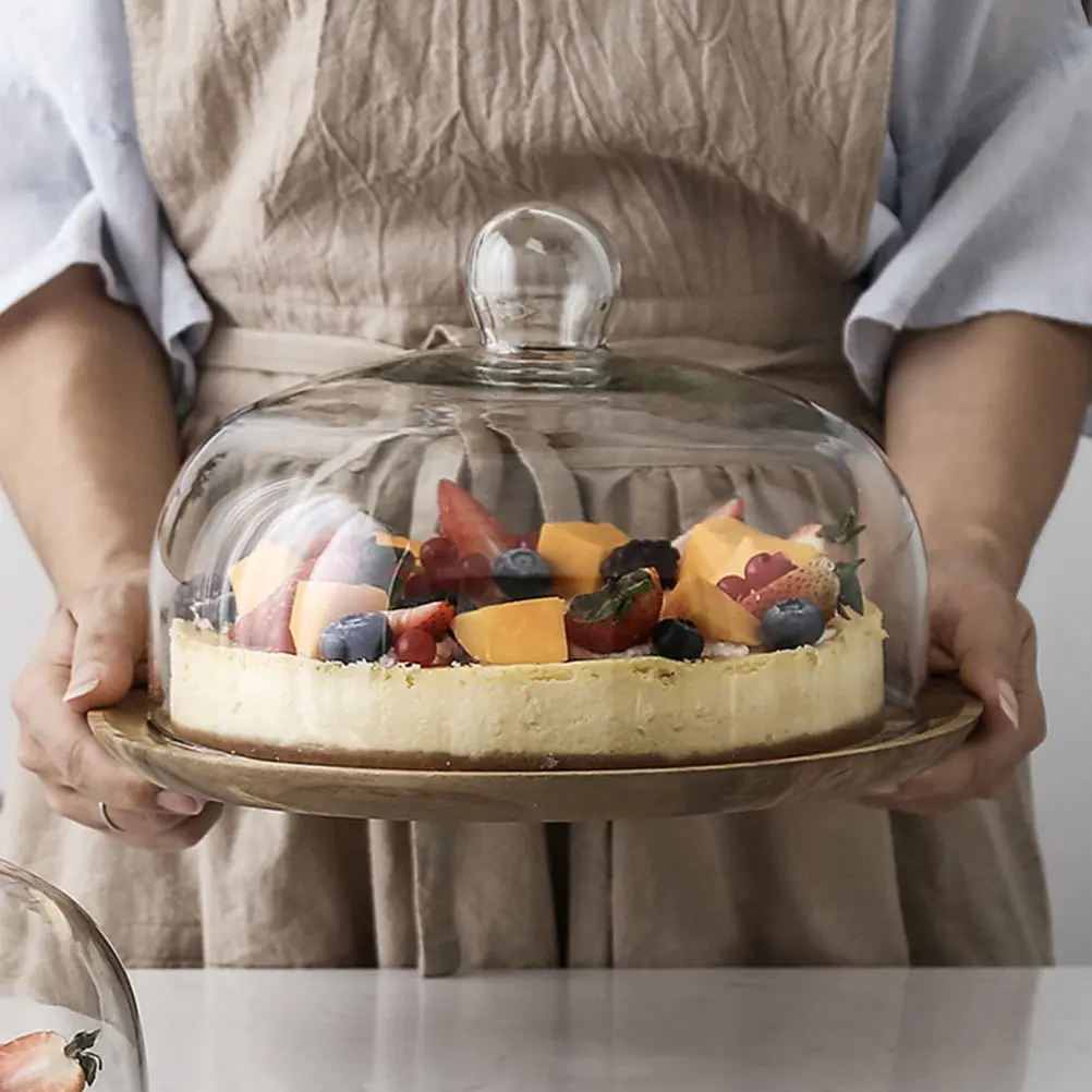 Cake Tray Household Cake Plate Multi-function Dessert Tray Wooden Dessert Plate Cake Accessory 
Cake Tray Household Cake Plate Multi-function Dessert Tray Wooden Dessert Plate Cake Accessory