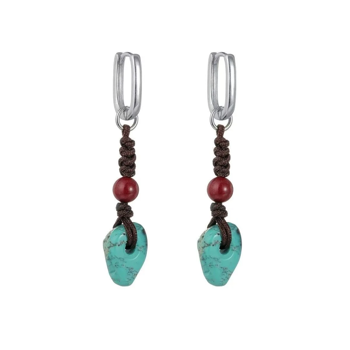 Bohemian Imitation Turquoise Drop Earrings Hoop For Women Vintage Fashion New Jewelry Gift Party Beach Vacation
Bohemian Imitation Turquoise Drop Earrings Hoop For Women Vintage Fashion New Jewelry Gift Party Beach Vacation