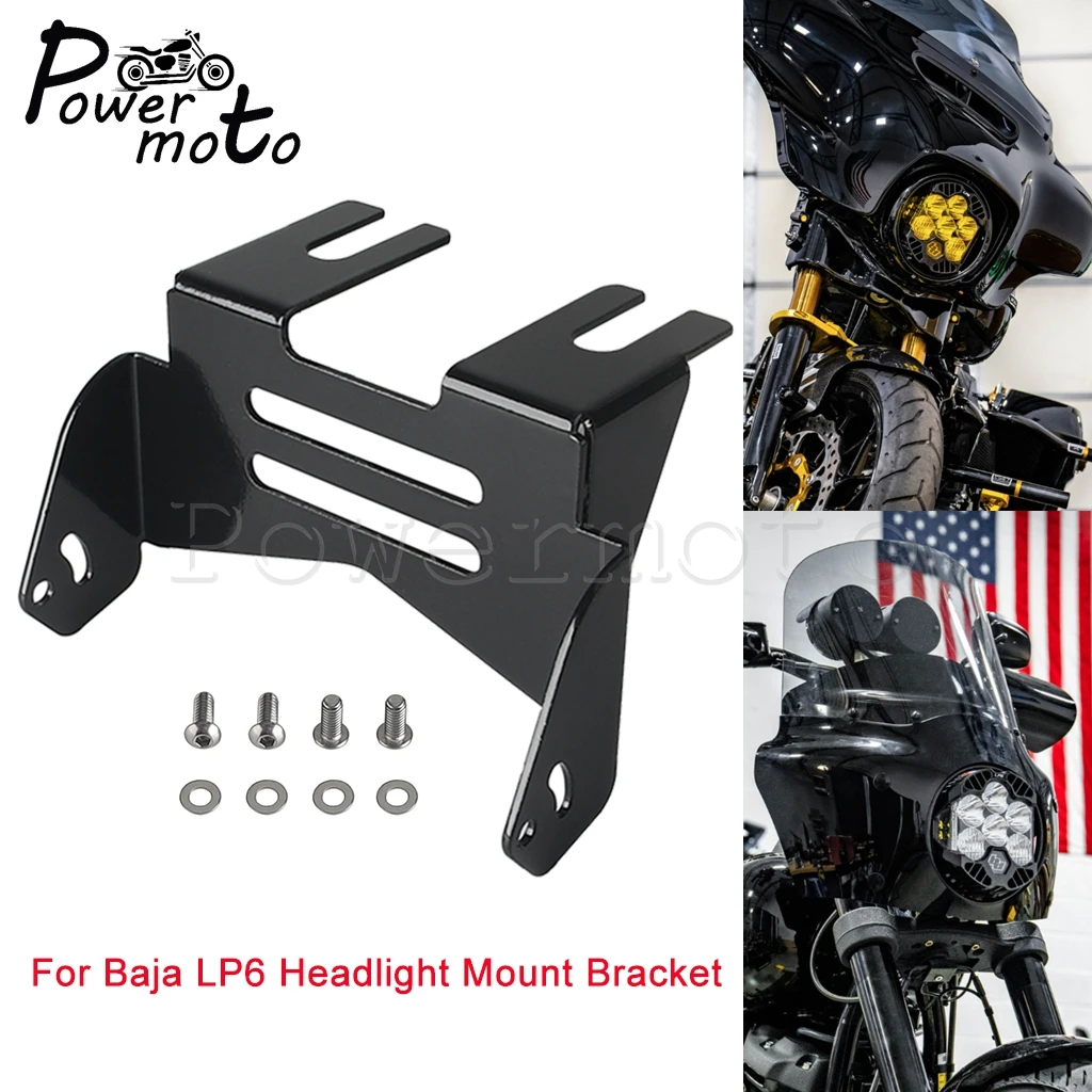For Baja LED LP6 Headlight Bracket For Harely Road King 14-24 FLFB FLSL FXBB FXBR FXBRS FXDRS FXFB FXFBS FXLR FXLRS FXLRST 18-24
For Baja LED LP6 Headlight Bracket For Harely Road King 14-24 FLFB FLSL FXBB FXBR FXBRS FXDRS FXFB FXFBS FXLR FXLRS FXLRST 18-24