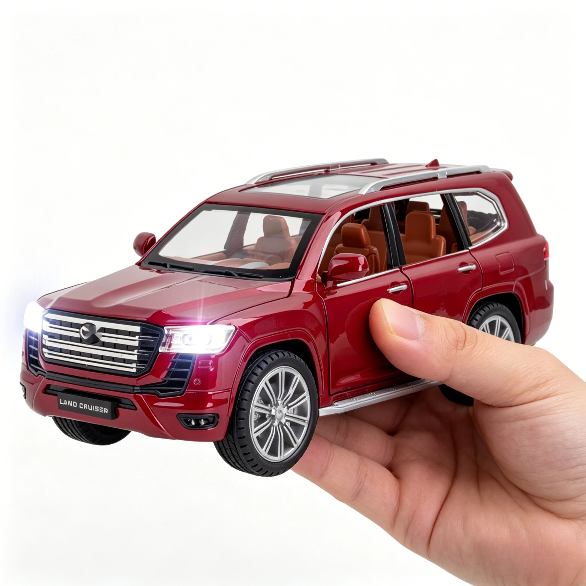 1:24 Land Cruiser LC300 SUV Alloy Car Model Diecasts Metal Off-road Vehicles Car Model Sound and Light Simulation Kids Toys Gif
1:24 Land Cruiser LC300 SUV Alloy Car Model Diecasts Metal Off-road Vehicles Car Model Sound and Light Simulation Kids Toys Gif