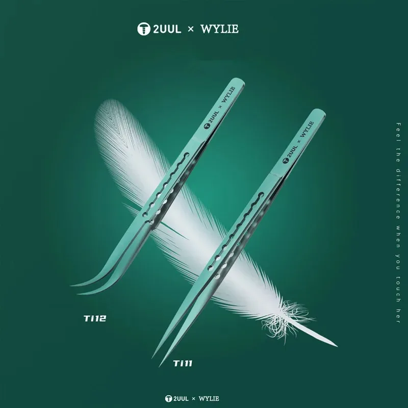 2UUL × WYLIE Ti11 Ti12 Titanium Alloy Tweezers for Precise Phone Board Repair Ultralight Flying Wire Maintenance Forceps Tools
2UUL × WYLIE Ti11 Ti12 Titanium Alloy Tweezers for Precise Phone Board Repair Ultralight Flying Wire Maintenance Forceps Tools