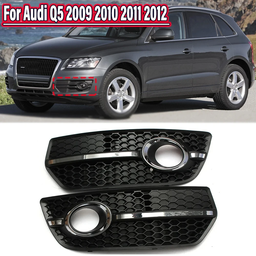 1Pair Car Front Bumper Fog Light Lamp Cover Honeycomb Grille Grill For Audi Q5 2009 2010 2011 2012 Car Accessories Replacement
1Pair Car Front Bumper Fog Light Lamp Cover Honeycomb Grille Grill For Audi Q5 2009 2010 2011 2012 Car Accessories Replacement
