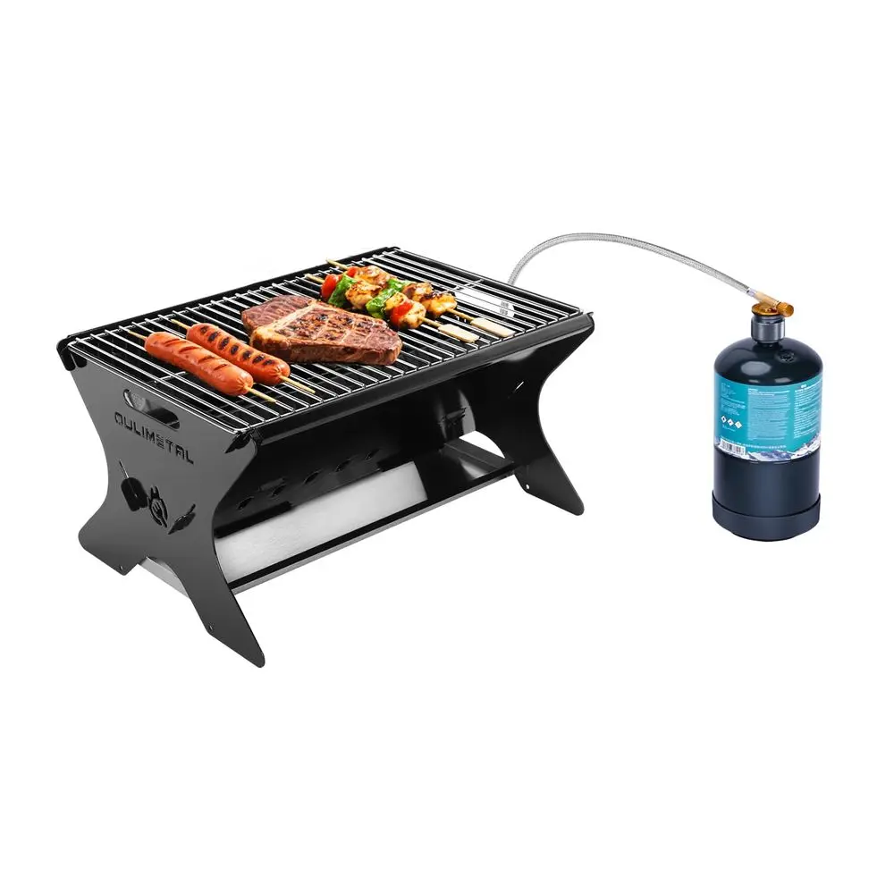 Portable Camping Grill Foldable Charcoal Gas Grill with Carry Bag HeavyDuty Backpacking BBQ amp Fire Pit Grill for Outdoor Cook
Portable Camping Grill Foldable Charcoal Gas Grill with Carry Bag HeavyDuty Backpacking BBQ amp Fire Pit Grill for Outdoor Cook
