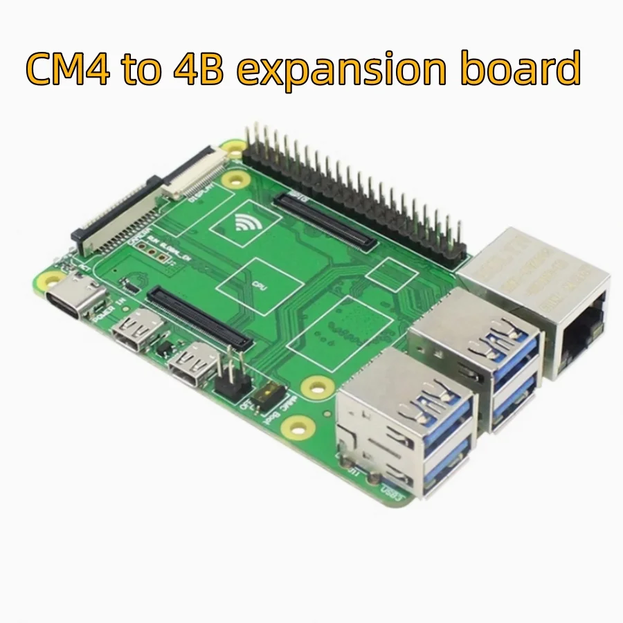 CM4 to 4B expansion board Compute Module 4 calculation module to PI4B adapter board module
CM4 to 4B expansion board Compute Module 4 calculation module to PI4B adapter board module