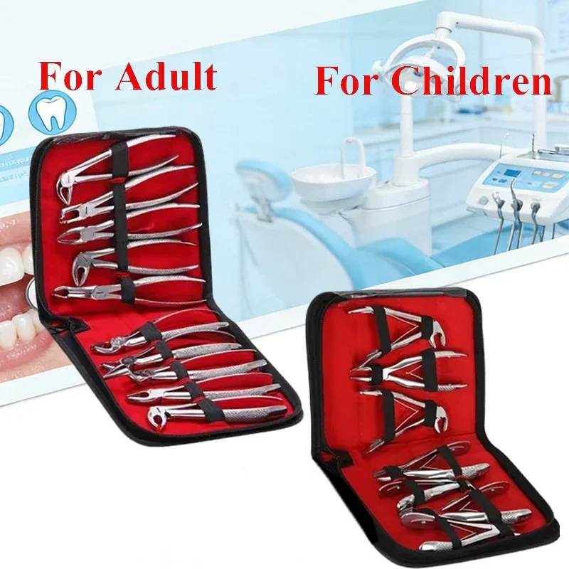 Dental Pliers for Tooth Extraction 7/10PCS Kit Children/Adult Surgical Tools Stainless Steel Forceps
Dental Pliers for Tooth Extraction 7/10PCS Kit Children/Adult Surgical Tools Stainless Steel Forceps