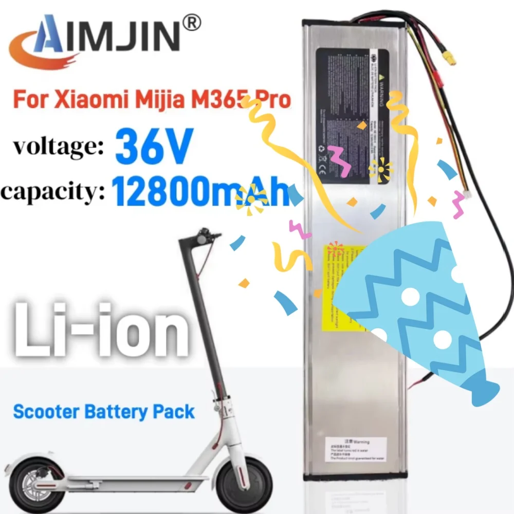 High Capacity 36V 12800mAh Battery Pack for XIAOMI M365 pro Scooter Original Endurance Replacement battery
High Capacity 36V 12800mAh Battery Pack for XIAOMI M365 pro Scooter Original Endurance Replacement battery
