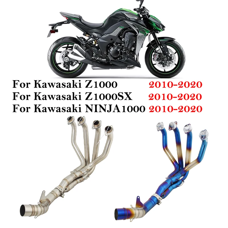 Slip On For KAWASAKI Ninja Z1000 Z1000SX 2010 - 2020 Motorcycle Exhaust Escape System Front Link Pipe Connecting 51MM Muffler
Slip On For KAWASAKI Ninja Z1000 Z1000SX 2010 - 2020 Motorcycle Exhaust Escape System Front Link Pipe Connecting 51MM Muffler