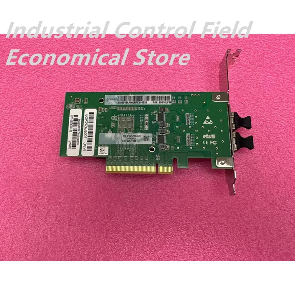 10Gb/s 64bit network card 0257Y348 RP1000P2SFP-A03
10Gb/s 64bit network card 0257Y348 RP1000P2SFP-A03