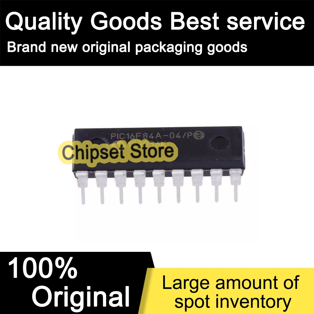 PIC16F84A-04/P DIP IC 100% Brand new
PIC16F84A-04/P DIP IC 100% Brand new