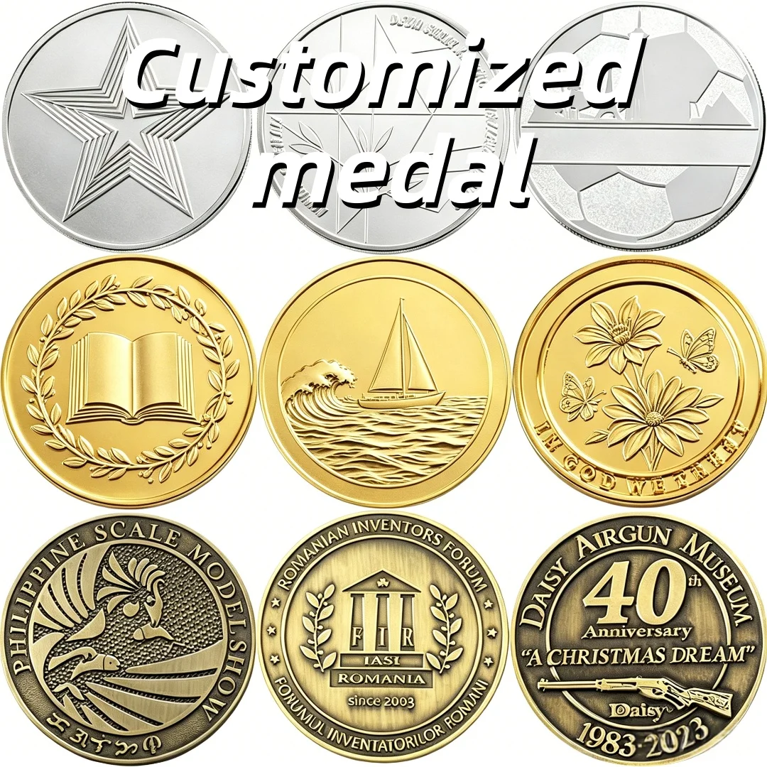 Cheap Custom Coins Metal Mold Manufacture Die Logo Gold Silver Plated Collectable Coins 3D Brass Challenge Coin
Cheap Custom Coins Metal Mold Manufacture Die Logo Gold Silver Plated Collectable Coins 3D Brass Challenge Coin