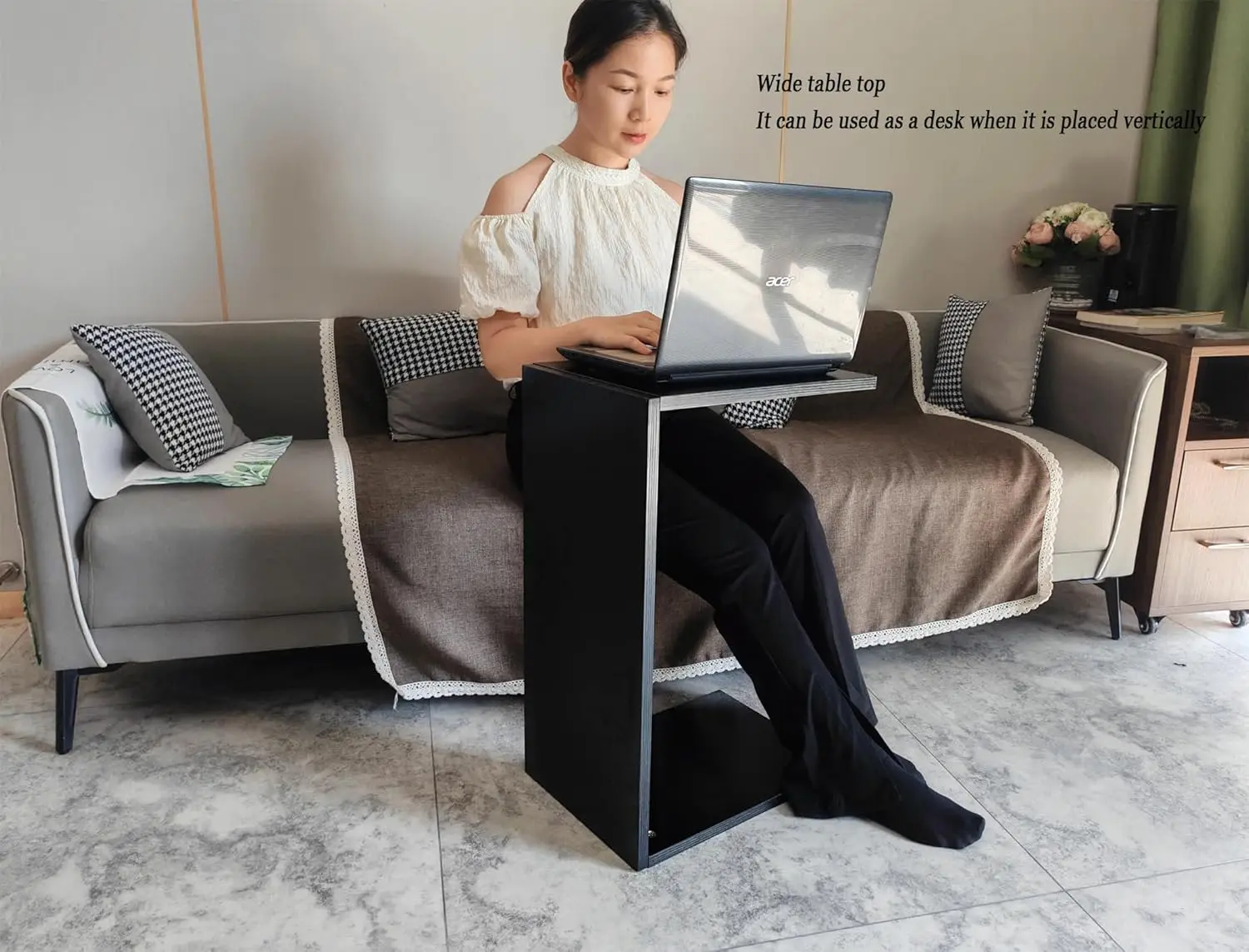 C-Shaped Sofa Side Table, Wooden Coffee Table, Coffee Table, Living Room Desk, Suitable For Living Room Office, Bedroom Side
C-Shaped Sofa Side Table, Wooden Coffee Table, Coffee Table, Living Room Desk, Suitable For Living Room Office, Bedroom Side